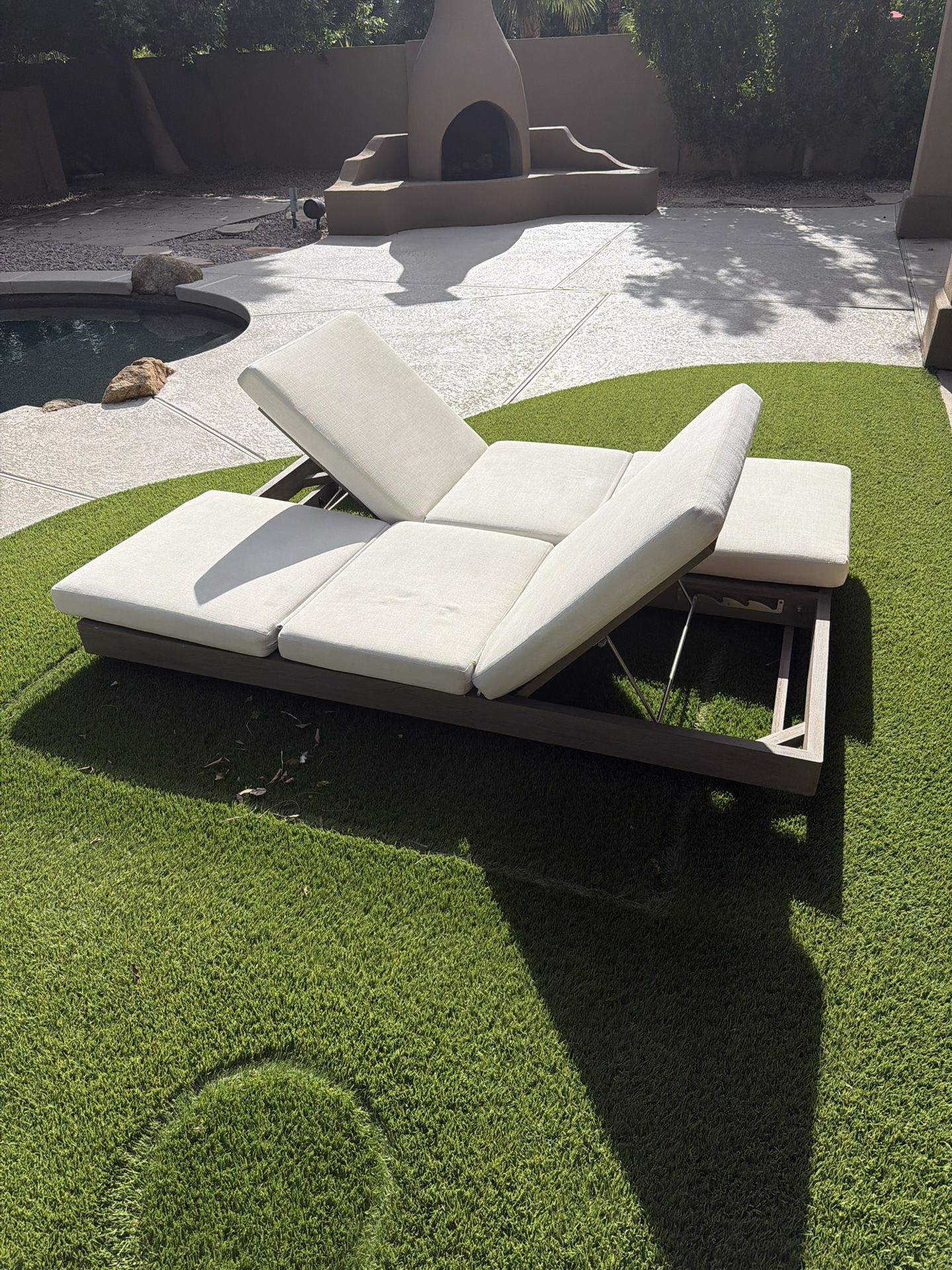 Restoration Hardware Outdoor Lounge Chair