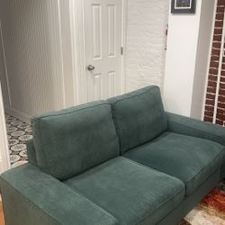 IKEA Kivik Grey-Turquoise Sofa