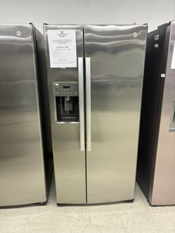 GE Side-by-Side Stainless Steel Refrigerator