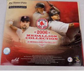 Original 2006 redsox medallion collection