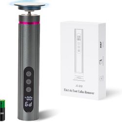 Electric Foot Callus Remover, Adjustable Speed Rechargeable Foot Sander Pedicure Tools for Feet Dead Skin with Sandpaper Disk and Nail Drill Bits,Equi