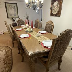 Luxury Furniture Bundle – Real Wood & Marble Set – $4,500 (Negotiable) 