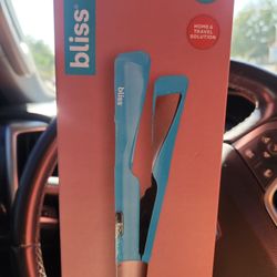 BLISS 2 In 1 Hair Straightener & Curler