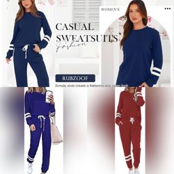 New!Loungewear Sweatsuit Sets
