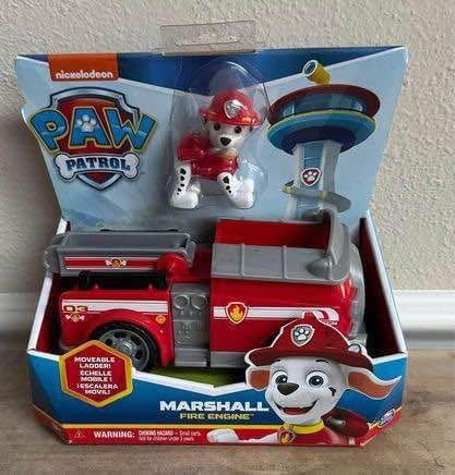NEW Paw Patrol Marshall Fire Engine and Figure Toy just $10 