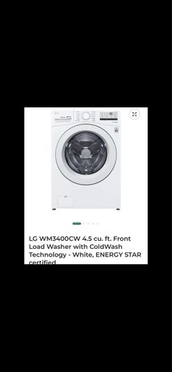 LG Front Load Washer & Gas Dryer Set