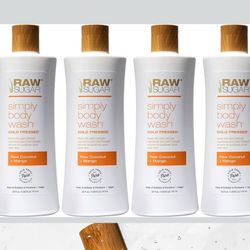 Raw Sugar Cools Pressed Body Wash PACK OF 4 