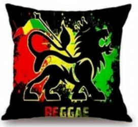 Rasta Lion Sigil Pillow