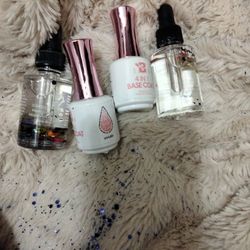 Nail Base Coat And Cuticle Oil