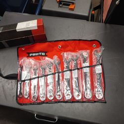 Proto Black Wrench Set Metric