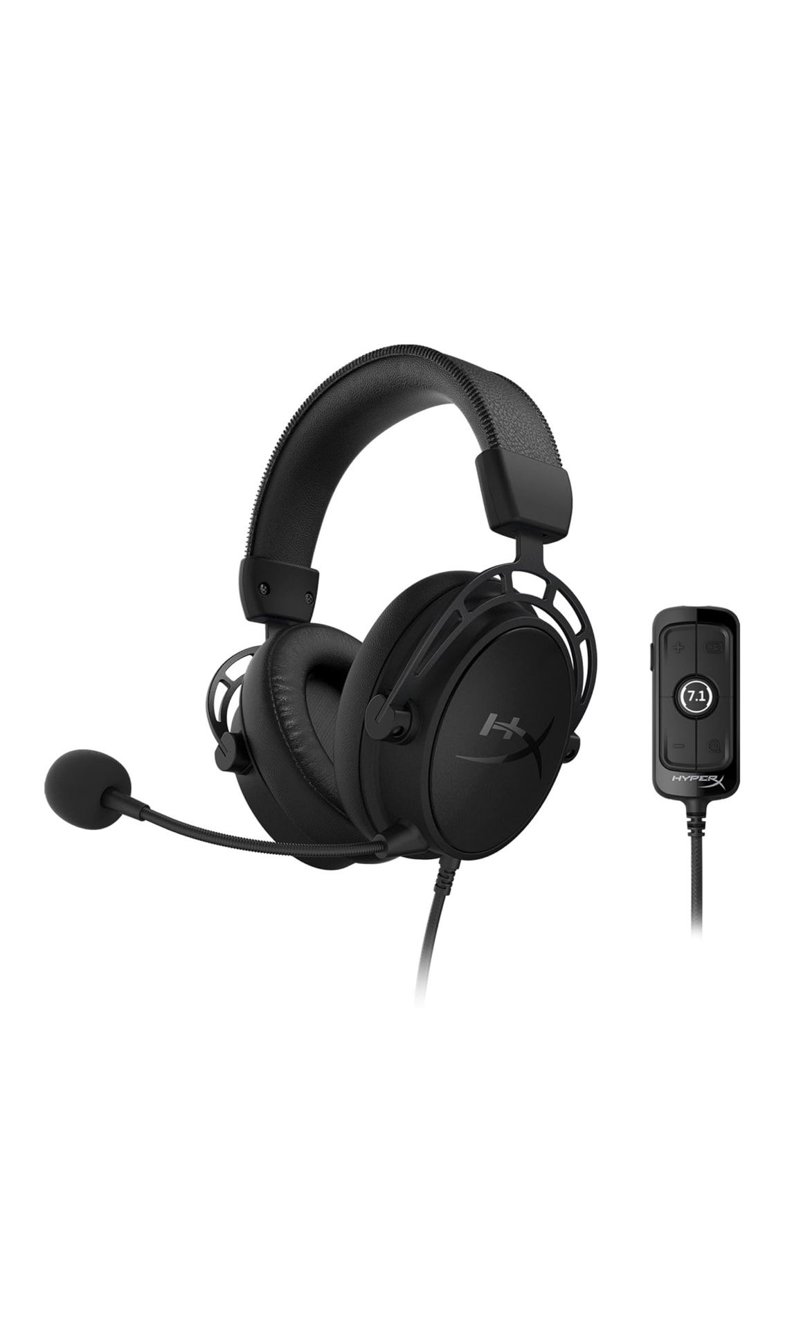 HyperX Cloud Alpha S PC Gaming Headset, Surround Sound