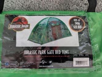 Jurassic Park bed tent