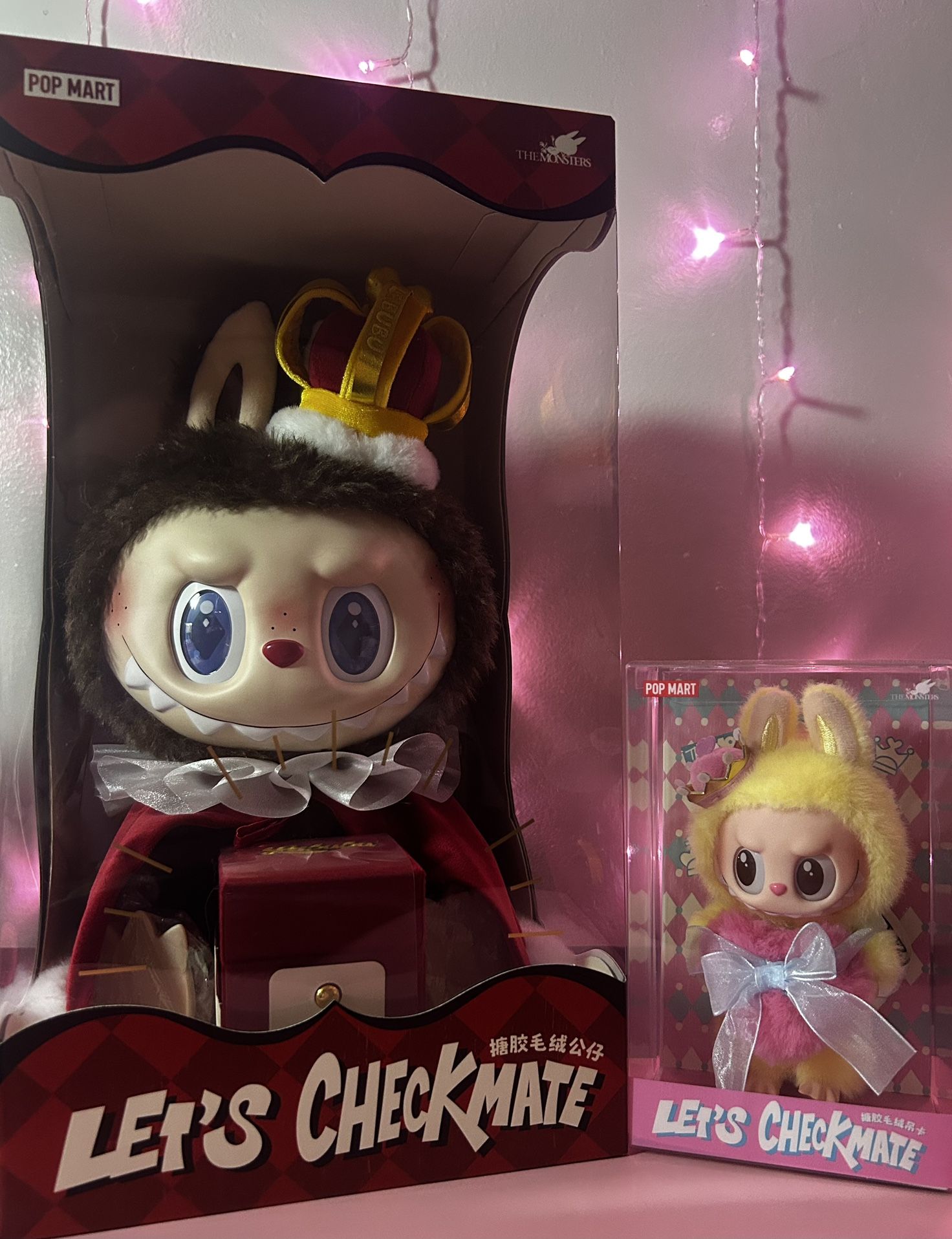 Let’s Checkmate King and Queen SET OF 2 from POP MART