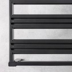King Metal Black Bed frame