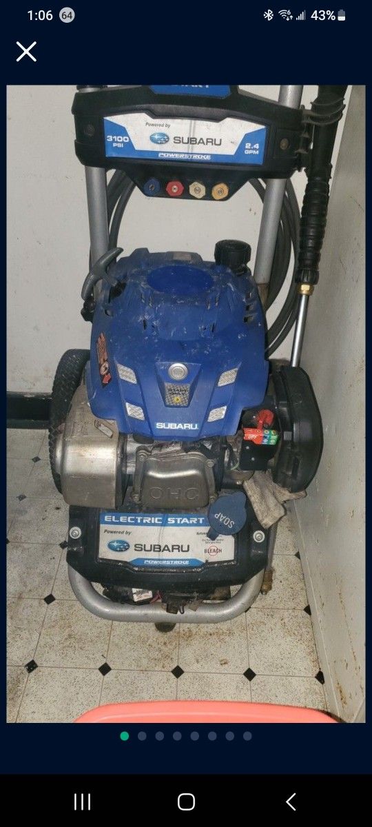 3100 Psi Gas Pressure Washer (Electric Start)