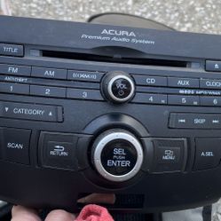 ACURA TSX RADIO