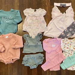0-3 Month Baby Girl Outfits 