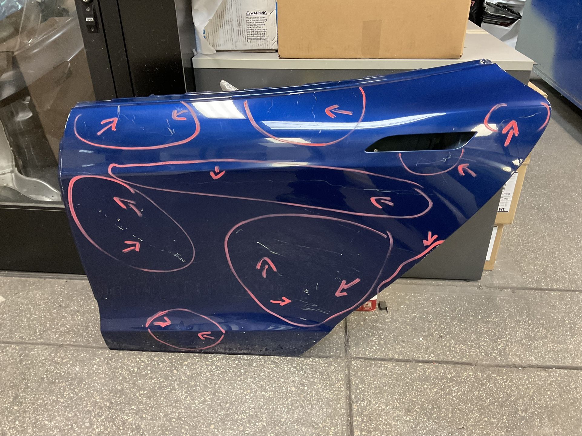 2012,2013,2014,1025,2016,2017,2018,2019,2020 Tesla Model S Rear Left Door