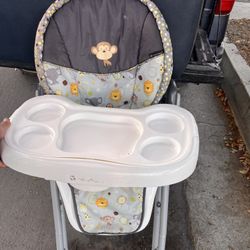 Baby Eating High Chair 