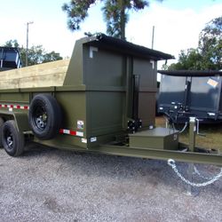 Dump Trailer 10,400lb 6x12x4