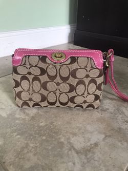 Coach Wristlet