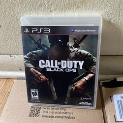 Call Of Duty Black Opps PS3