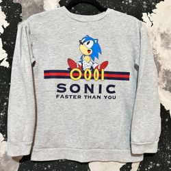Sonic The Hedgehog Character Sweatshirt