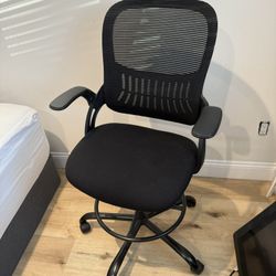 High Tall Office Chair - Drafting Chair Stool