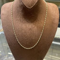 Gold Chain, 14 Karat 20 Inch #26711