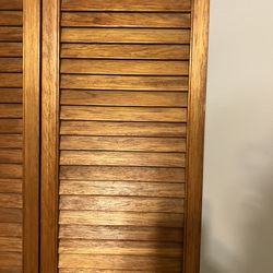Bifold closet door solid wood