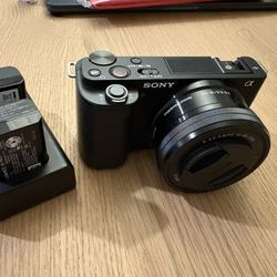 Sony ZV-E10 Mirrorless 4K Camera + Lens & Essentials Bundle (Vlogging Kit)