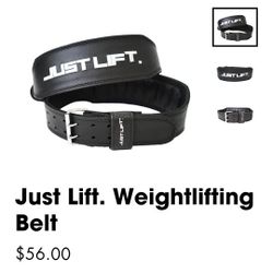 Weight Lifting Belt 🏋️‍♀️ $35