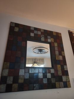 $10*MOVING* TILE MIRROR 30x30" MESA pickup 85201