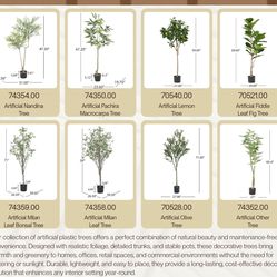 Artificial plants