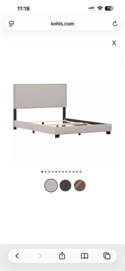 Queen bed