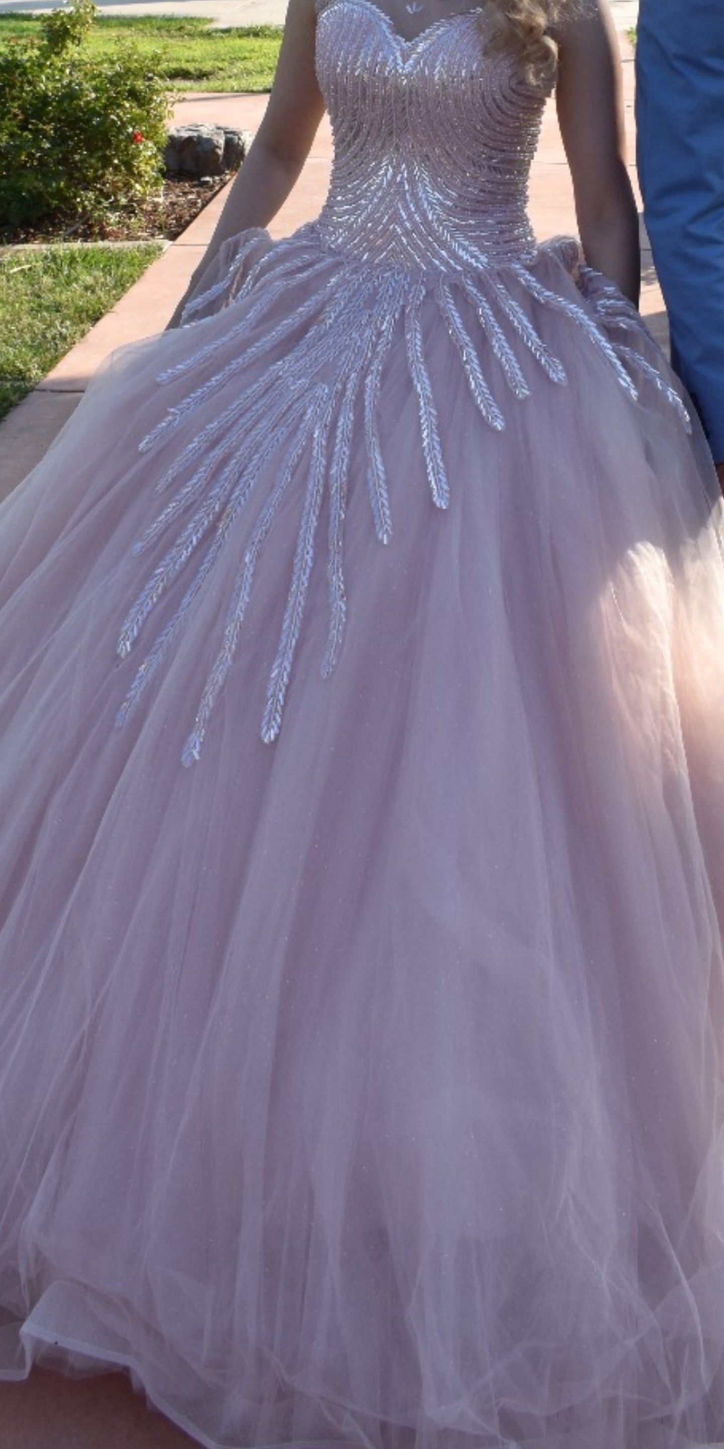 quinceanera dresses, blush color