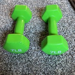 Amazon Basics Vinyl Hexagon Workout Dumbbells