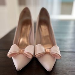 Ted Baker London Pink Bow Heels 