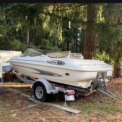 2002 Glastron 17.5, 2 Boats