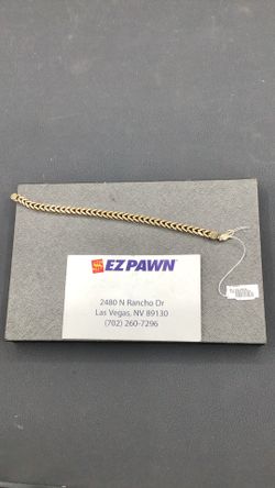 10kt Foxtail Bracelet 