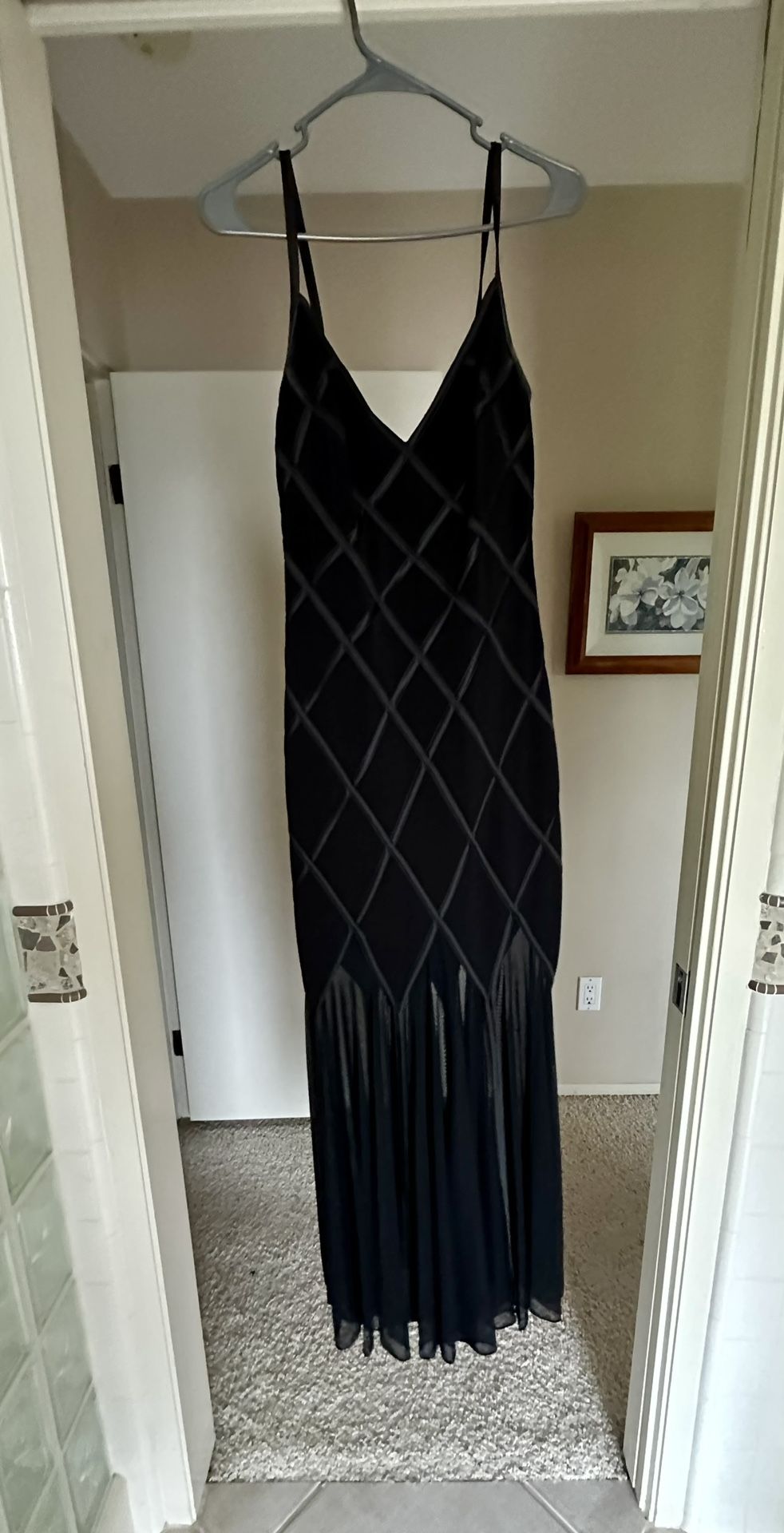 Tadashi Designer Vintage Black Dress - Lightly Worn