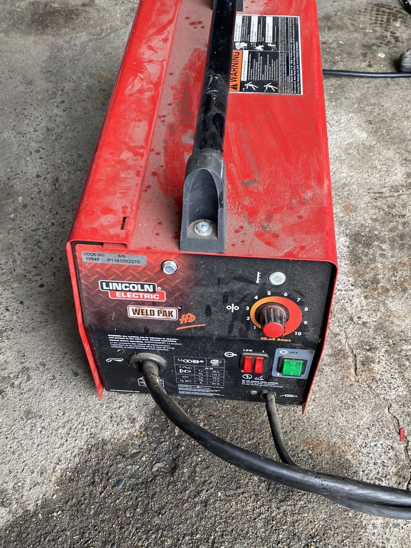 Lincoln Electric Weld Pak Hd 10949