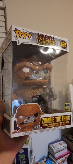 Zombie The Thing Jumbo Exclusive Funko Pop 