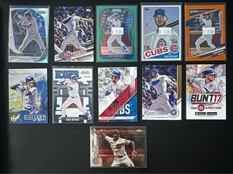 30 card Chicago Cubs lot (Parallels and Inserts)