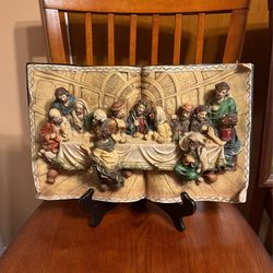 The Last Supper Frame with Stand