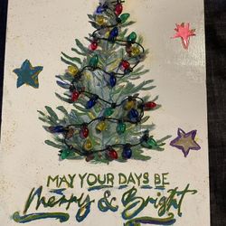 Christmas Tree Art 