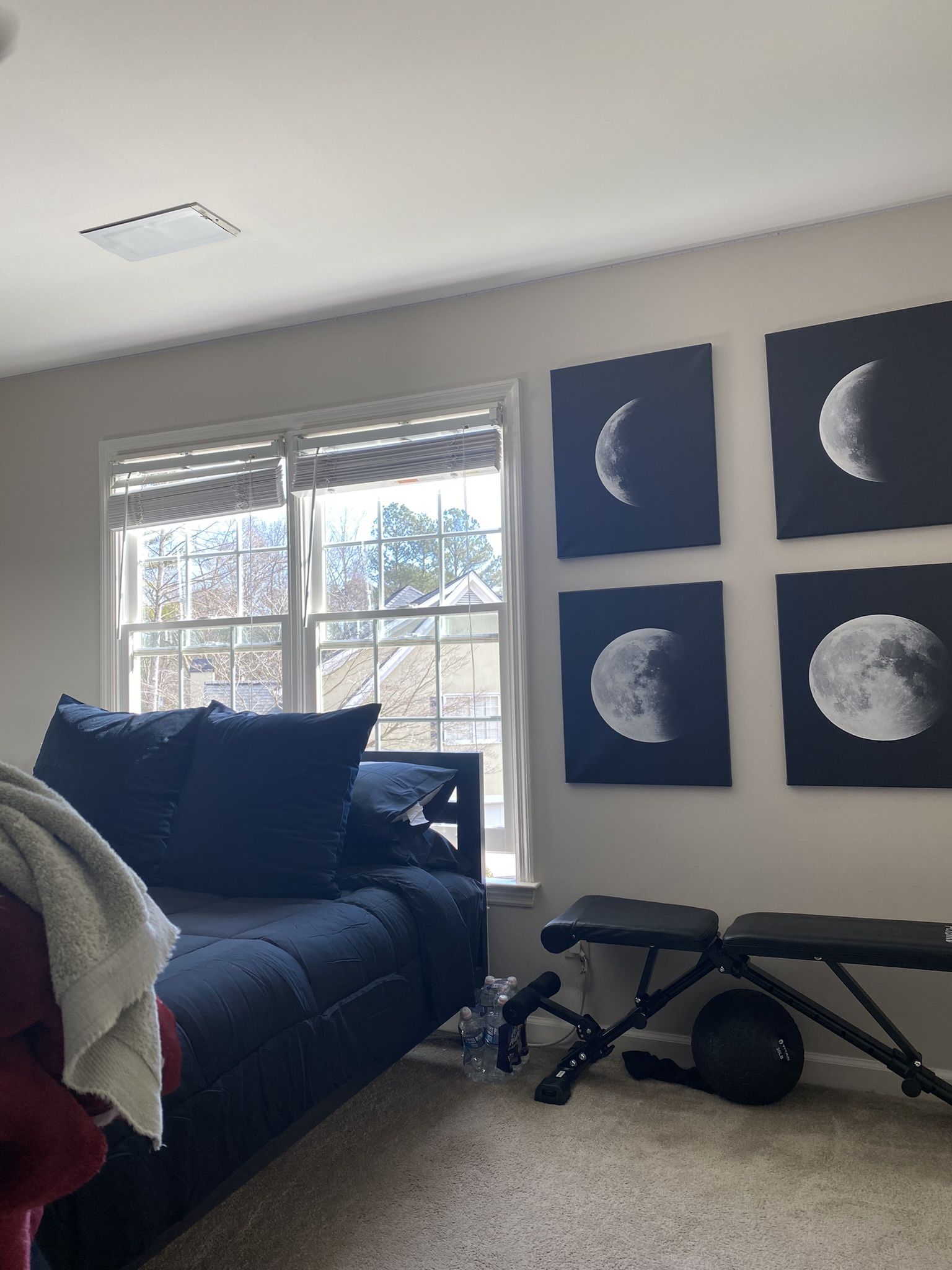 Phases of Moon Canvas Prints
