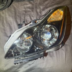 G37 Coupe Headlight Driver Side 