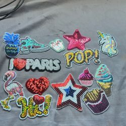 iron on patches for all $20 / for only 1 $3
