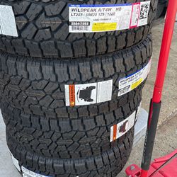 285/60/20 All Terrain Tires New